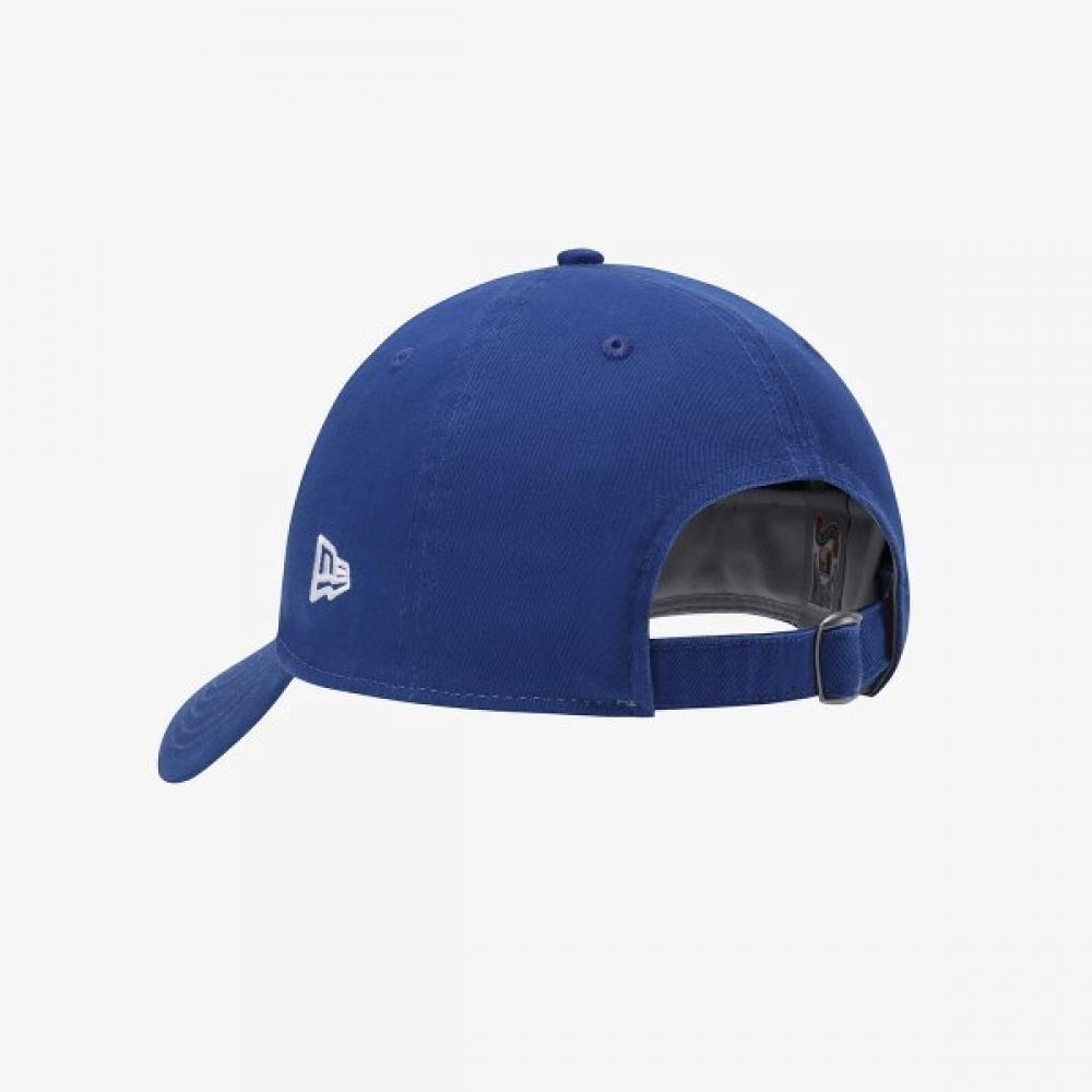 New Era Atlanta Braves Unstructured Ballcap Optic White   Light Royal 15131666