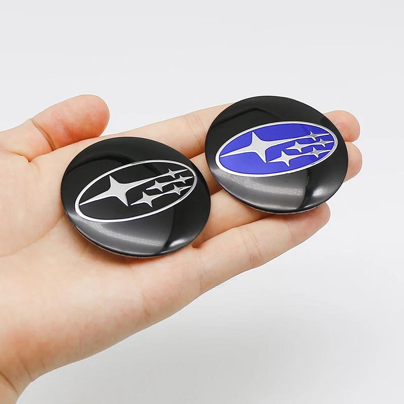 For Subaru Outback Legacy Forester Impreza Tribeca WRX BRZ DRL 56MM Car Wheel Center Hub Cap Badge Logo Decal Aluminum Sticker WW5