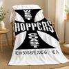 West Coast Choppers Fashion Throw 240g Flannel Blanket, Suitable for Sofas, Beds, Offices,  Exquisite Gift Blankets