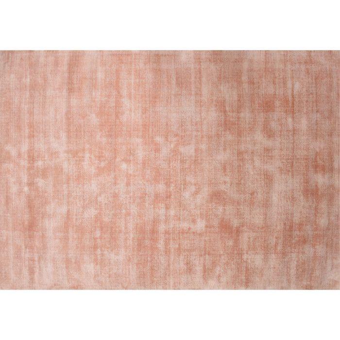 Handwoven Viscose Rug 90 X 150 Cm - Apricot