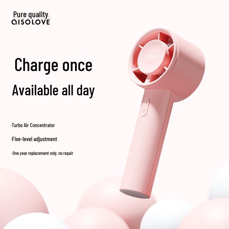 AISOLOVE F01 Portable Handheld USB Mini Fan