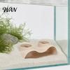 Non-toxic Fish Tank Tunnel Double Opening Aquarium Cave Tunnel, Hideout Decoration with Two Entrances, Hiding Spot for PLA Artificial Stone
