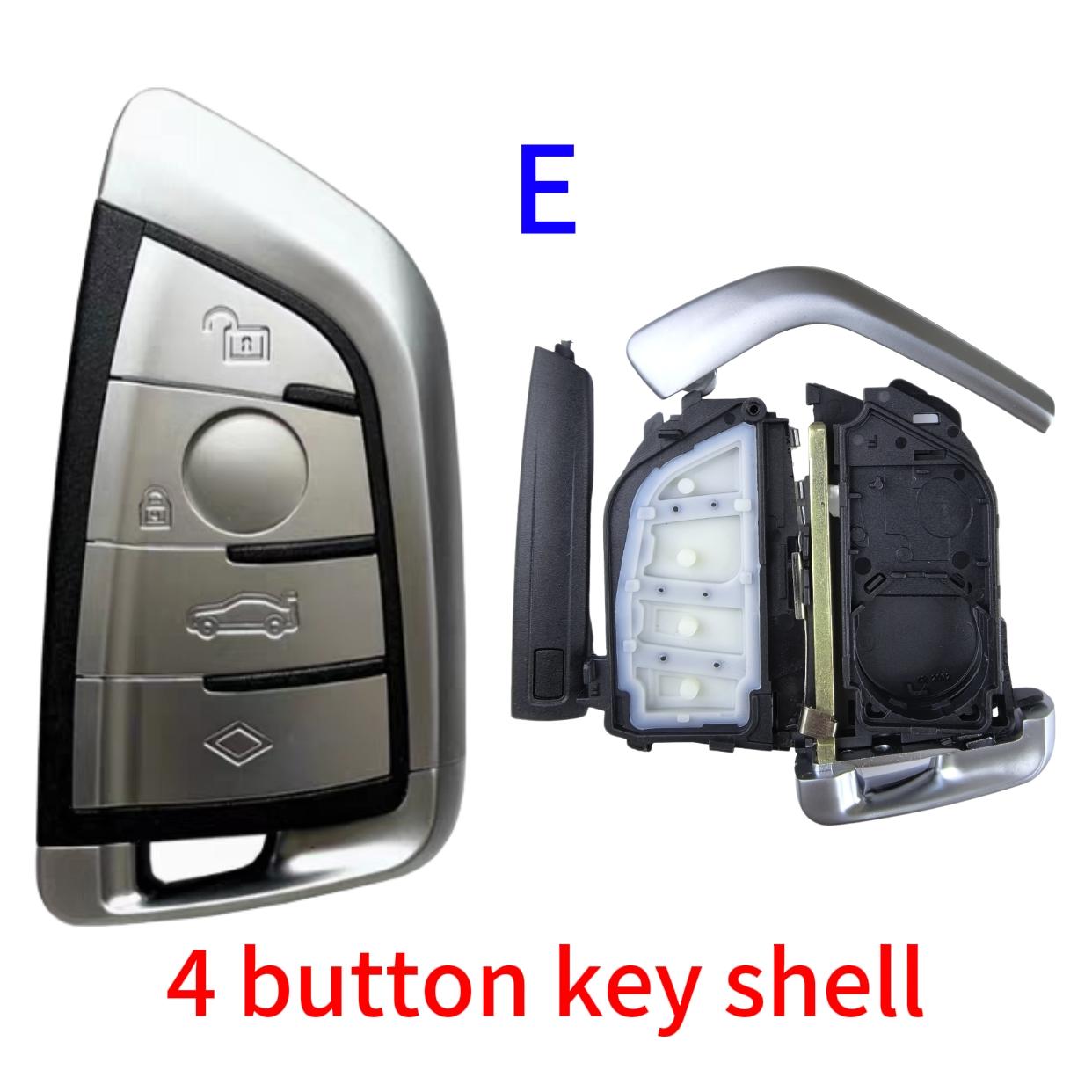 

Car Remote Key Shell 3/4 Button for BMW 3 5 6 8 X3 X4 X5 X7 G Series G21 G20 G31 G30 Auto Keyless FOB Case Housing Replacement 1 pieces