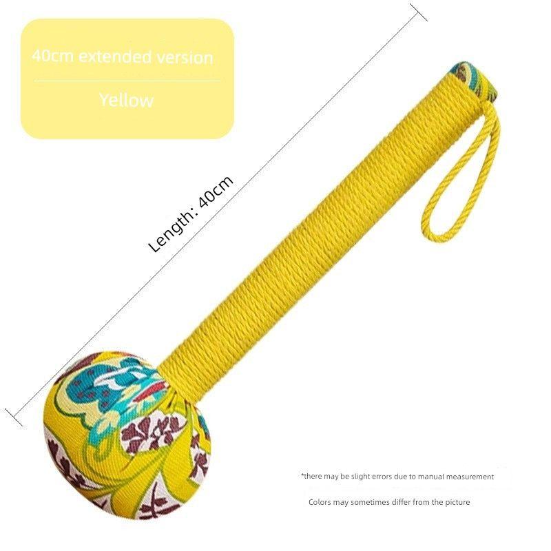 Moxibustion Hammer for Tapping Back, Shoulders, and Neck, Health-Preserving Hammer, Massage Hammer, Tapping Stick, Extra-Long Meridian Tapping Stick