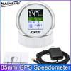 85MM GPS Speedometer Gauge MPH Knots Km/h TFT Screen with GPS Antenna Waterproof Motorcycle Boat Car Truck Speed Gauge Meter