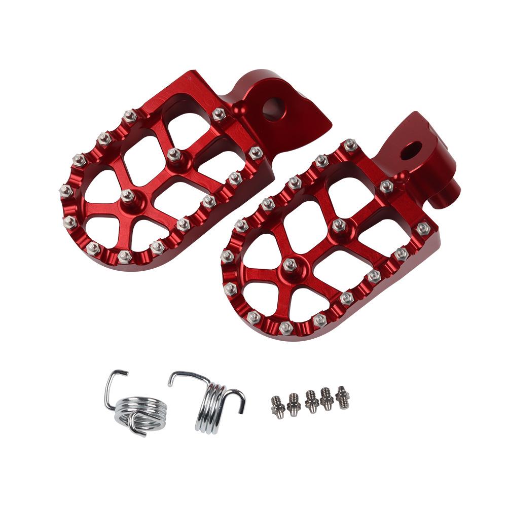 Anti-Slip Footpegs E18 for YZ/YZF/WR/85-450F Off-Road Motorcycles