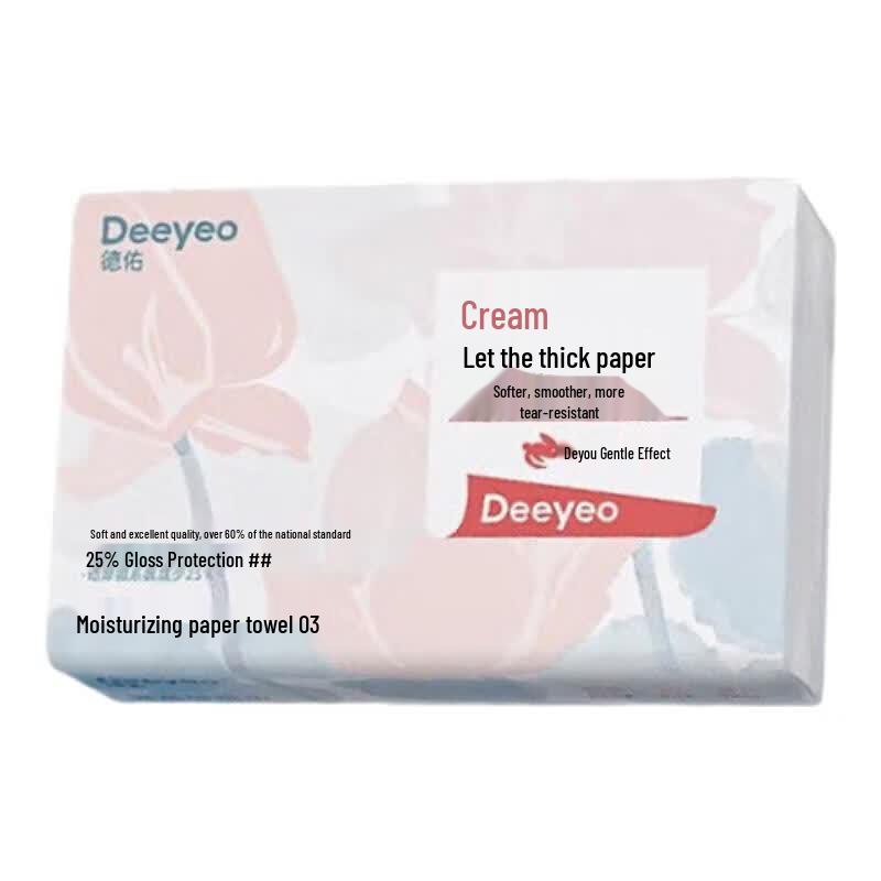 DeYou Baby-Safe Cream Facial Tissues
