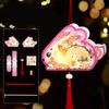 Cartoon Mid-Autumn Festival Lantern Glowing Lantern DIY Material Package Rabbit Lanterns  Gifts