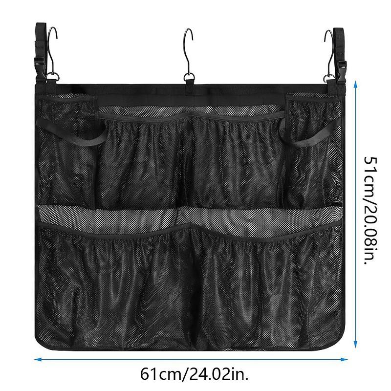 

Summer Hot Selling Multifunctional Outdoor Swimming Pool Hook Storage Bag Toy Storage Bag Extra Large Bath Hanging Mesh Bag чёрный