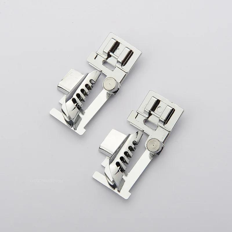 Metal Bias Tape and Binding Foot Snap Sewing Accessories for Household Machines Shell Edge Presser Foot Brother Singer Domestic