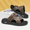 Fashion CYYTL Mens Slippers Summer Outdoor Casual Beach Shoes Sandals Walking Slides Comfort Luxury Designer Leather Fashion Lightweight