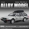1/32 Volkswagen Santana Alloy Model Car, Cool Sound and Light, Strong Return, Exquisite Desktop Ornaments, Christmas Gifts