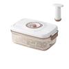 Creative Household Food Storage Box for Fruits Vegetables Durable Vacuum Sealer for Case with Pump Reusable Kitchen