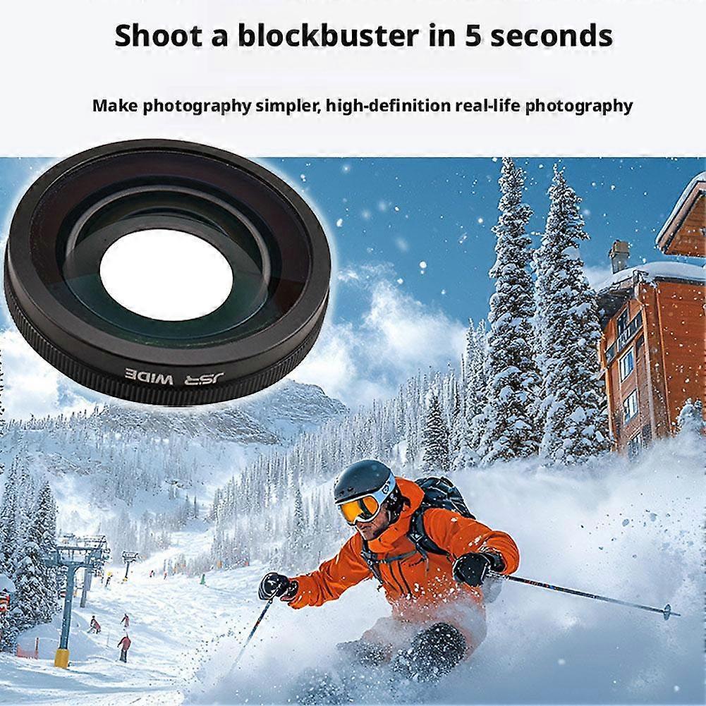 Camera Wide Angle Lens for Action 6 Camera 185 Degrees Wide-Angle Lens Filter