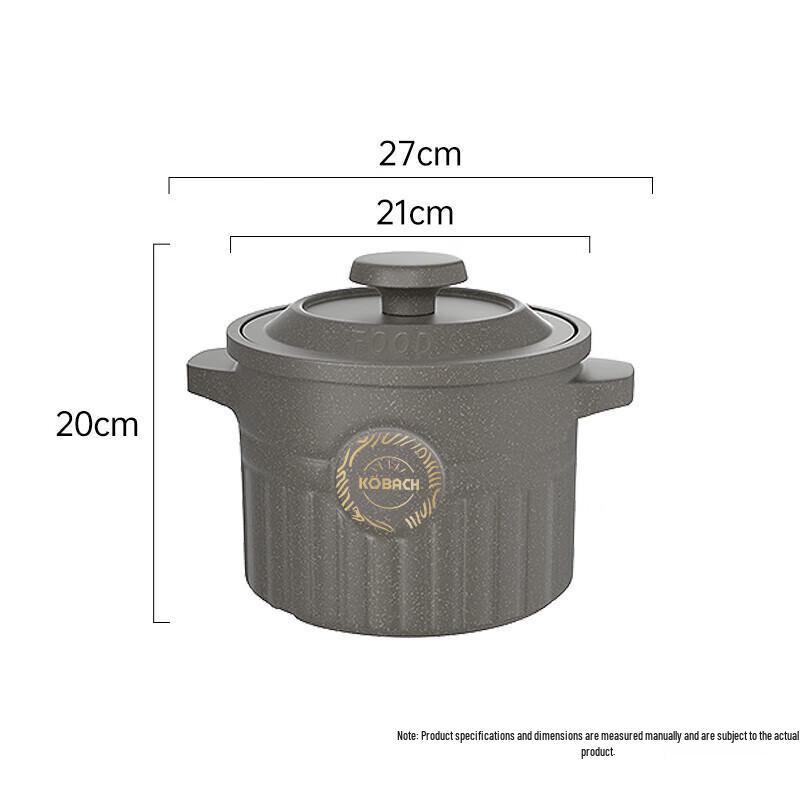 KOBACH Artisan Ceramic Claypot 3.5L