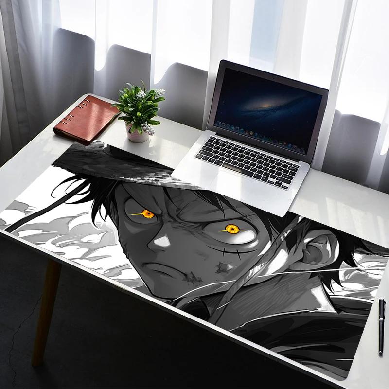 Mouse Pad One Piece Luffy PC Accessories Non Slip Rubber HD Mousepad Laptop Gamer Keyboard Pad Office Computer Gaming Mouse Mat