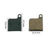 Disc Brake Pads 31.5*25mm Bicycle Black Brake Pads