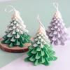 Aroma Plaster Silicone Mold Handicrafts Soap Candle Resin Casting Handmade Sawtooth Christmas Tree Shape 3D Candle Mold