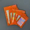 Plastic Holographic Resealable Aluminum Foil Smell Proof Bags Foil Pouch Sealing Bag Packaging Bags