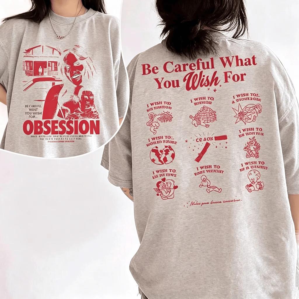 Bester Verkauf Obsession Grafik-T-Shirt Ein Wunsch Weiden-Shirt Horror Halloween Film T-Shirt 2026 Sommer Neu Unisex Unisex