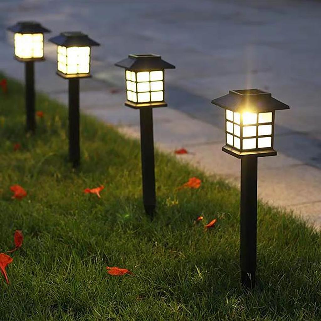 1Pc Solar Pathway Lawn Light Waterproof Outdoor LED Lamp Garden Flower Bed Landscape Yard Patio Driveway Walkway Path Lighting