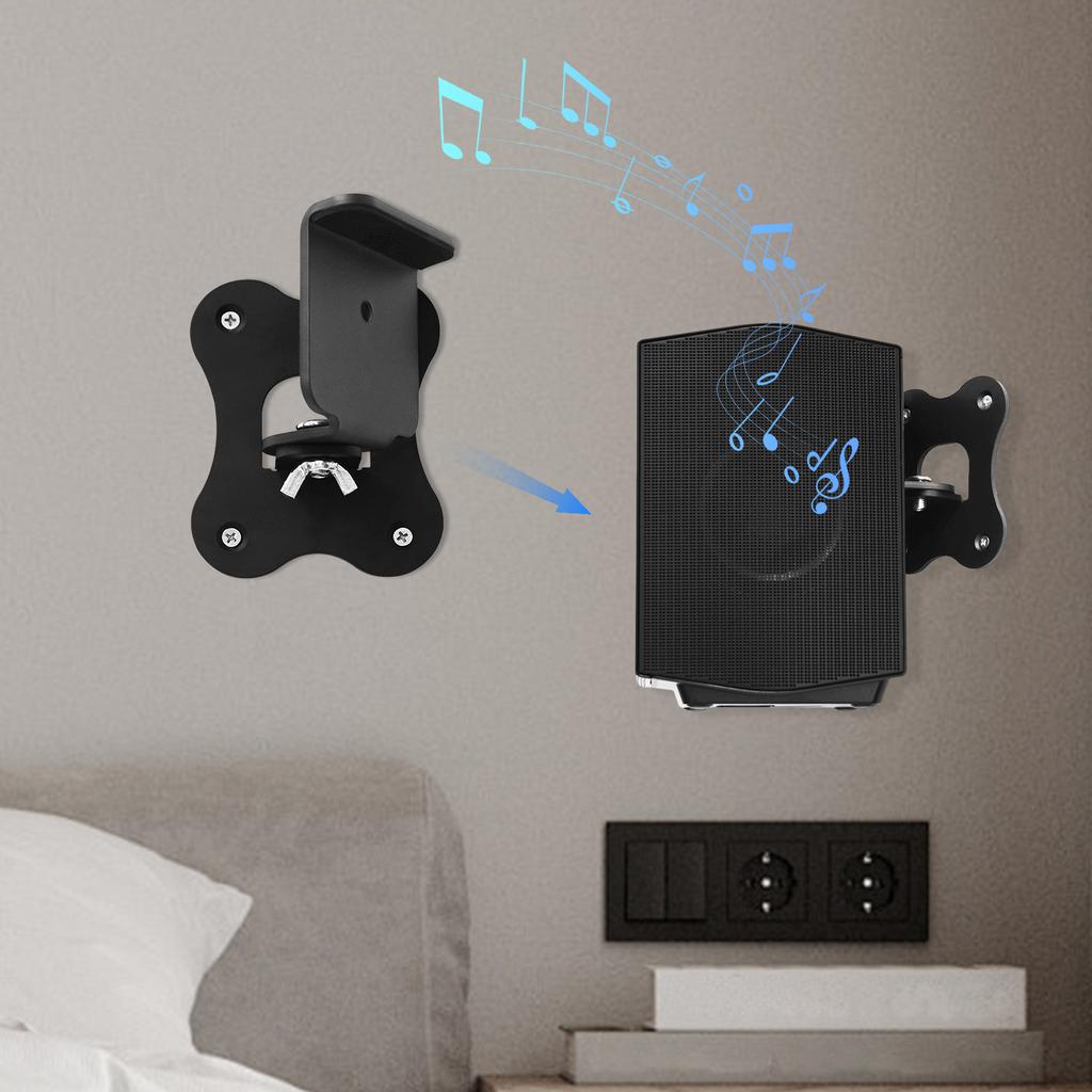 1 Pc Home Theater Surround Wall Bracket Metal Wall Mounted Holder Screws Included for Samsung HW-Q990F Speaker Accessories