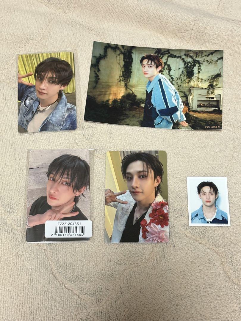 

[USED] Straykids Bang Chan Hollow Enclosed Trading Card Bonus Trading Card