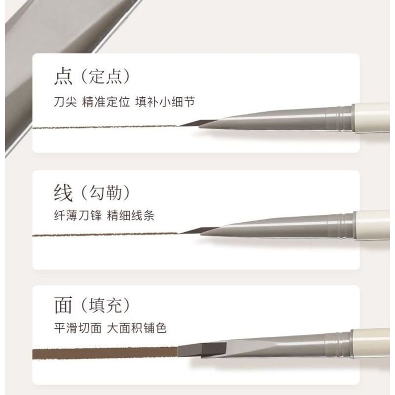GELLA'S - Blade-edge Eyebrow Pencil - 4 Colors