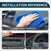 TUCKBOLD Front Dashboard Cover Mat for Mitsubishi Eclipse Cross Display 2017-2022, Anti-Slip Head-Up