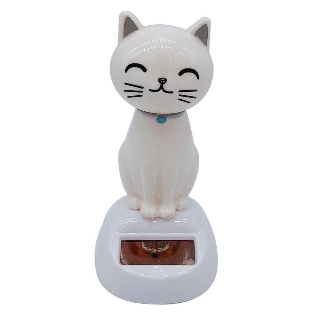 Cute Car Interior Solar Dancing Toy Solar Powered for Baby Child Gifts Swinging Animals Dashboard Ornament Auto Home Decoration