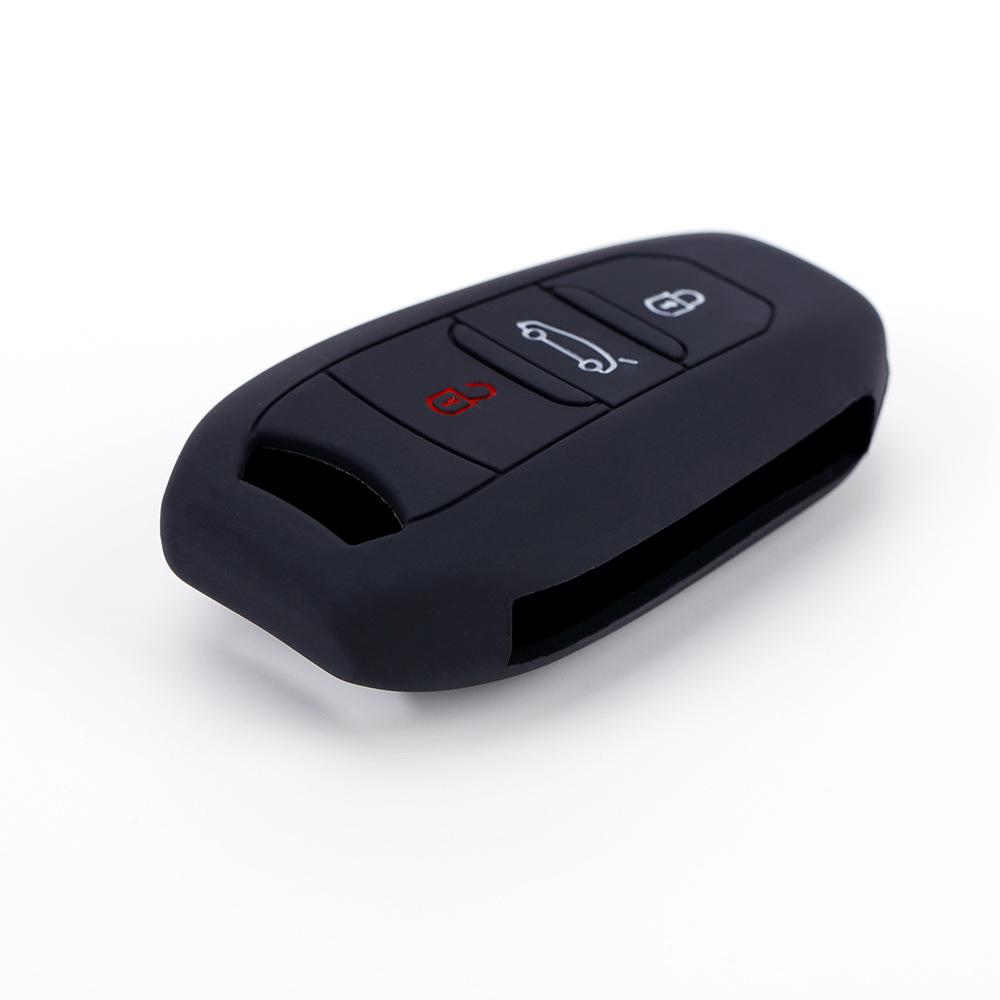 

Suitable for Citroen C4 Picasso Smart 3-button Silicone Key Cover Car Key Bag New C4L Remote Control Protective Cover