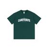 Niche Minimalist Retro Men's Cotton Letter Print T-Shirt - Summer Trendy Loose Fit