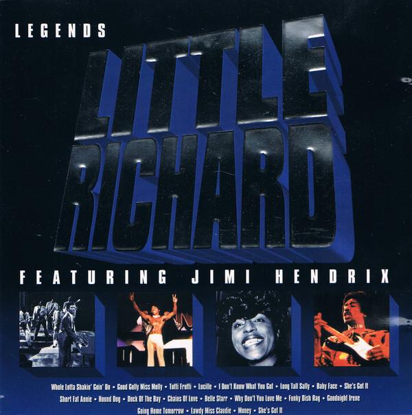 

CD LITTLE RICHARD, JIMI HENDRIX - Legends LECD036 Wisepack Ltd., 1993 UK Rock Used