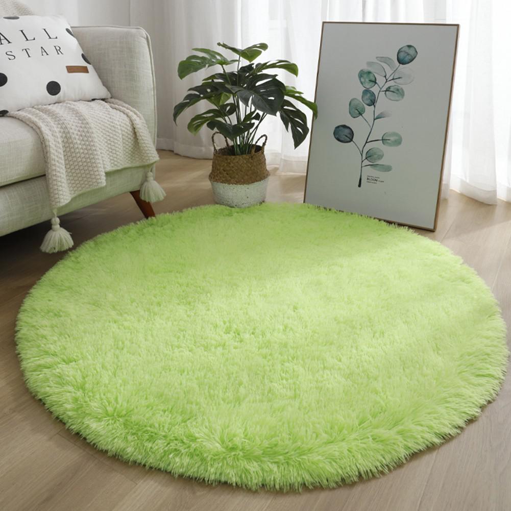 Carpet Plush Round Round Shaggy Silk Wool Sofa Blanket