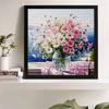 New Arrival 5D DIY Full Circle Diamond Painting "Bouquet" Embroidery Cross Stitch Home Decor Gift