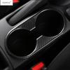Lapetus Accessories Fit For Mazda 2 Demio 2015 -  ABS Front Central Seat Water Cup Holder Molding Cover Kit Trim Interior