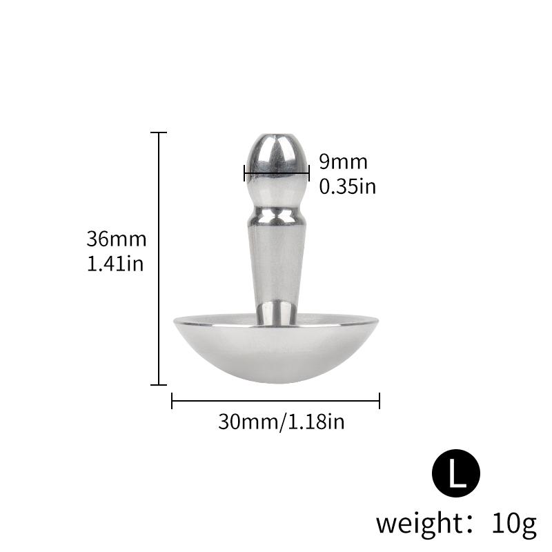 Pferdeaugenstab Hohl Urethralstöpsel Metall Männlicher Penis Katheterisierung Injektionsblockade Erweiterung Blume Dusche Dilatator Sexspielzeug