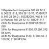Carburetor for Husqvarna K1250 K1260 3120XP WG-8-1 503281216 OEM#: 503281218 503281270 503282001 503281217 Cut-Off Saw Engine
