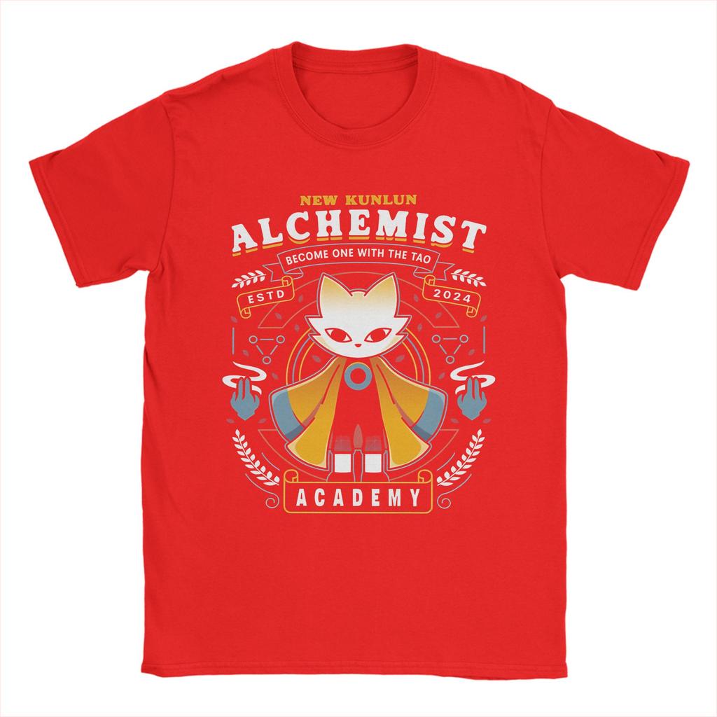 Alchemist Warrior Academy Nine Sols 100 Cotton T Shirt For Unisex's Summer O-Neck Tee Shirt Oversized Wholesale Tops