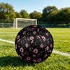 1PC Celestial Pink Patterns Soccer Ball Size 5 Football Machine Sewn Indoor/Outdoor Universal Football A46