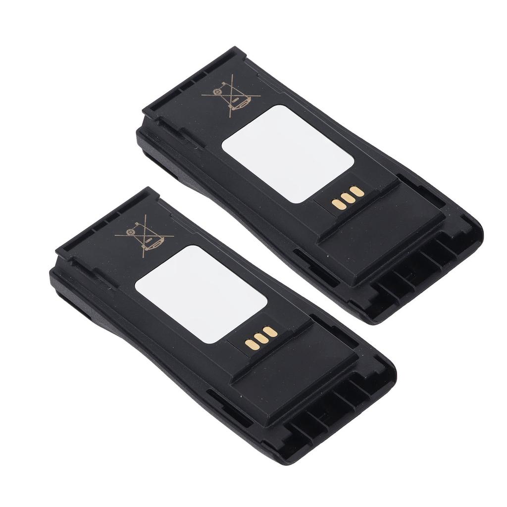 1 Paar Zwei-Wege-Intercom-Akku 7,2 V IP68 Wasserdicht 1300 mAh Lithium-Ionen-Akku mit Clips für EP45