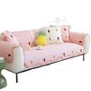 Cotton sofa cushion, simple modern fruit non-slip living room combination sofa cover towel, universal in all seasons