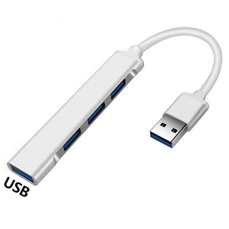Usb C Hub 3.0 Type C 3.1 4 Port Multi Splitter Adapter Otg For Pc Computer