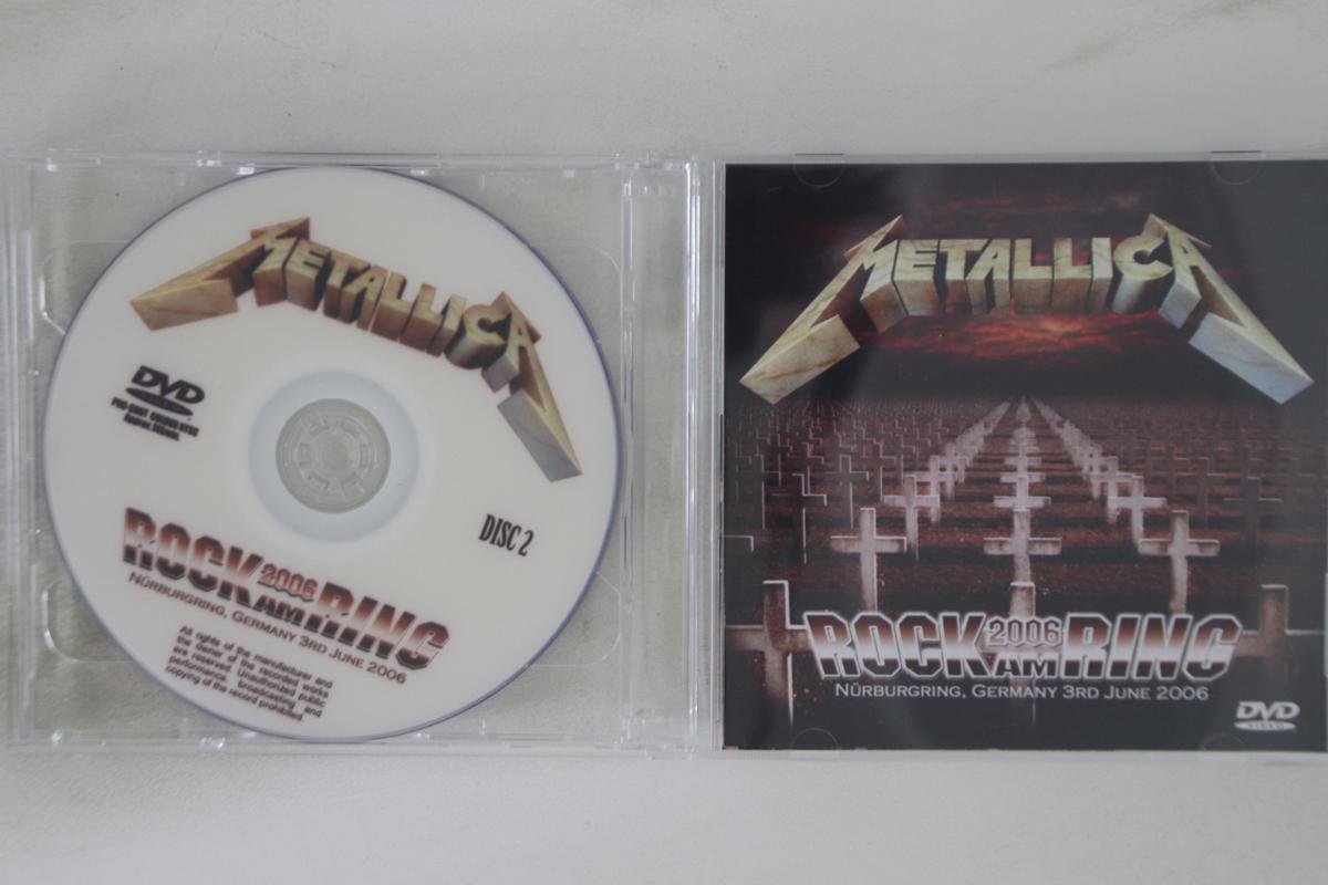

DVD MATALLICA - Rock Am Ring 2006 NONE NOT ON LABEL Unknown Metal Used