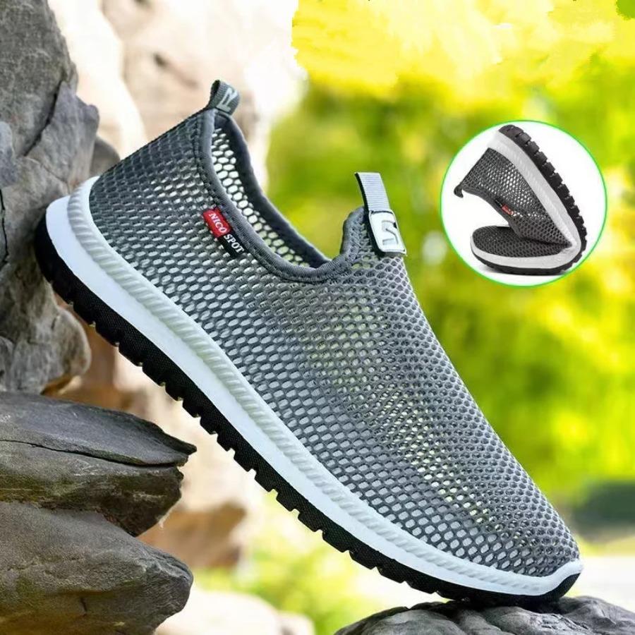 Hot Sale Summer Walking Shoes Men Sneakers Sport Lightweight Casual Hiking Shoes Men Breathable Aqua Shoes Man Outdoor Footwear