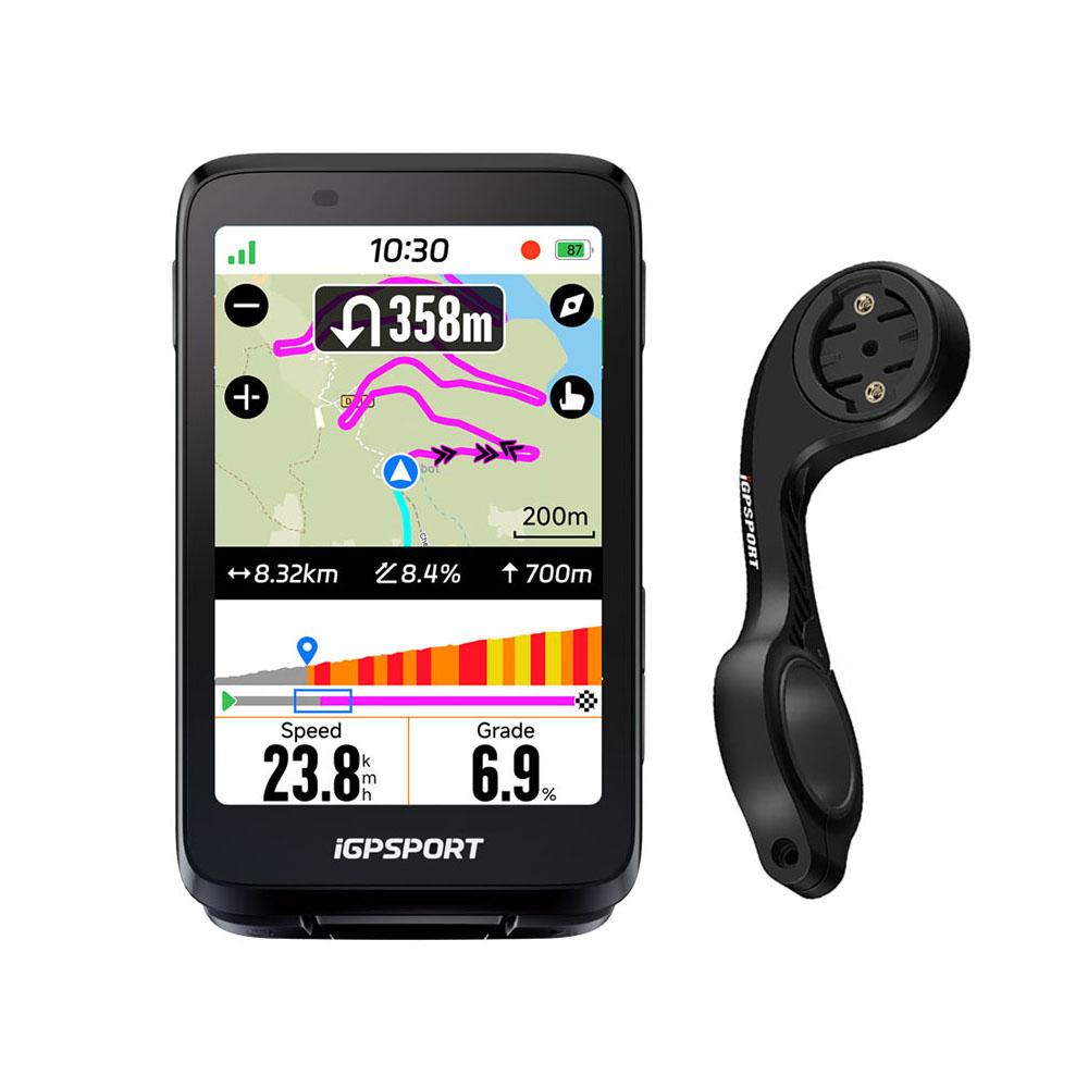 iGPSPORT BiNavi Touch-screen GPS Bike Computer Comprehensive Bike Navigator 35-Hour Battery Life Bicycle Accessories