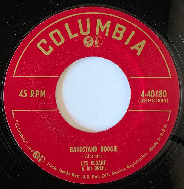 

7inch Record LES ELGART HIS ORCHESTRA Bandstand Boogie When Yuba Plays 440180 Columbia 1954 US Jazz Used