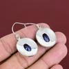 Faceted Tanzanite Quartz Earring Natural Gemstone Earrings 925 Sterling Silver Earring Vintage Dainty Jewelry Handmade Earring Gifts For Her