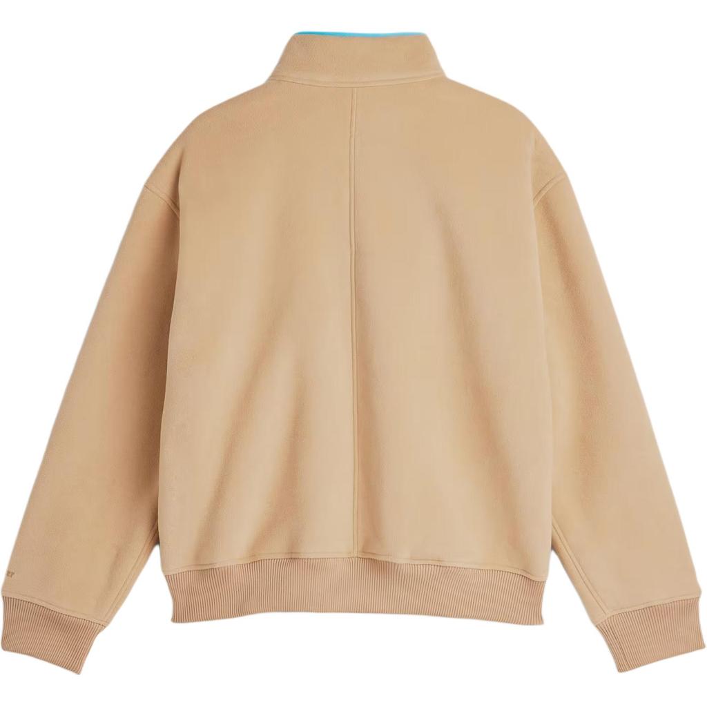 adidas x Wales Bonner Fleece Jacket Cardboard Unisex Outerwear Tan JJ2937