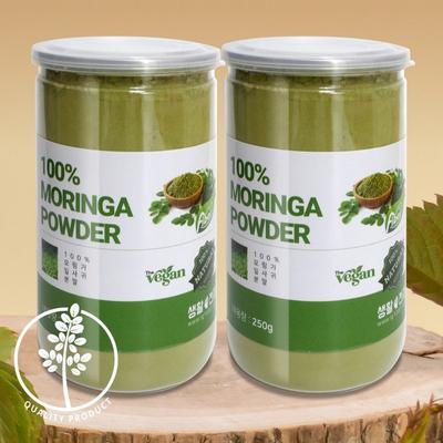 Polvere di Moringa Polvere di foglie di Moringa Polvere 250 g, 250 g, 2 unità